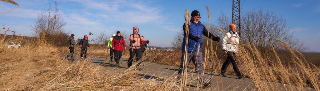Severská chůze v Bílovci pořádaná pod hlavičkou NWkurz